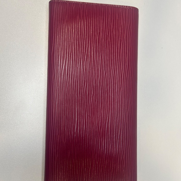 Louis Vuitton Dark Pink Epi Josephine Wallet - Picture 3 of 6